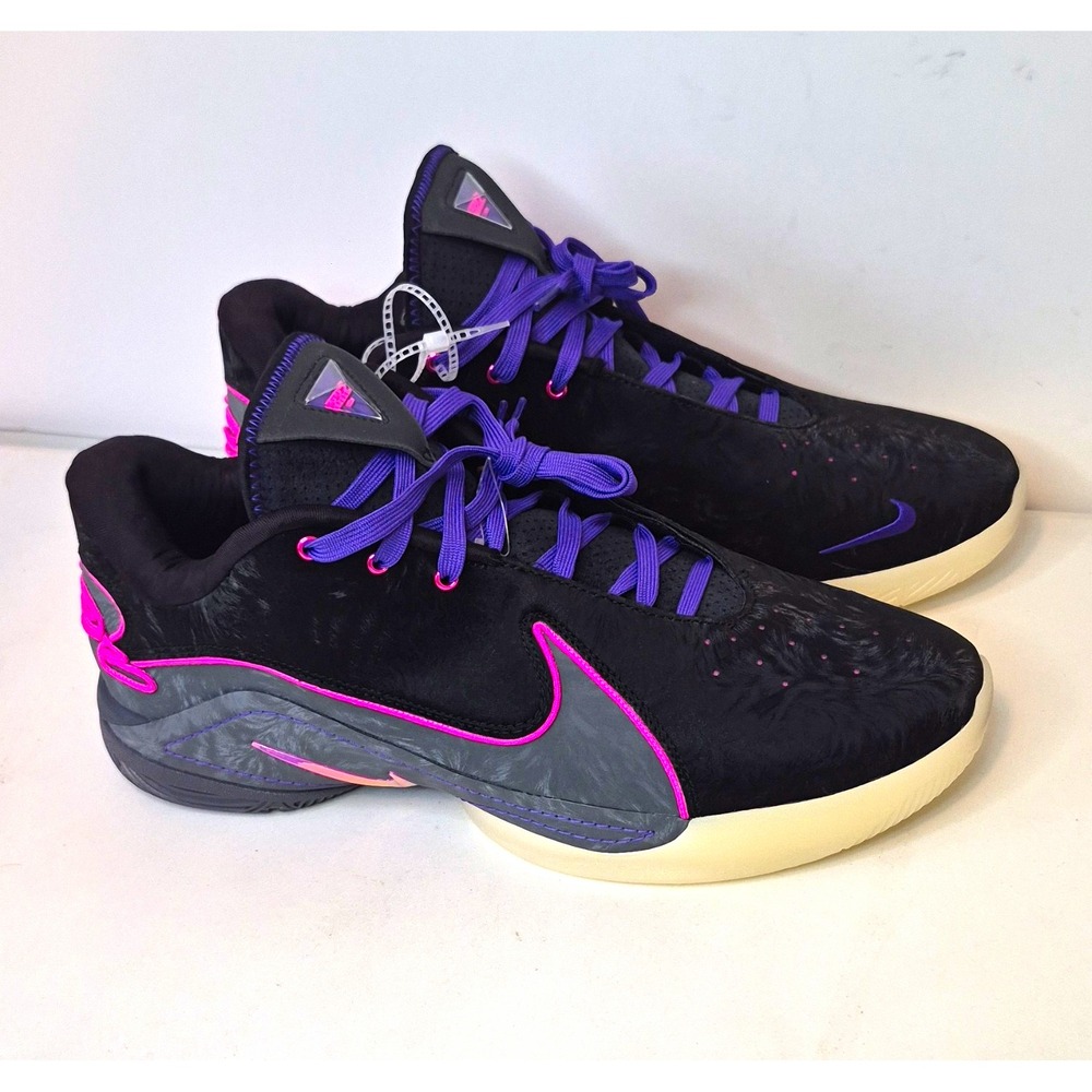 Nike LeBron NXXT Gen "Blacklight" Mid Top Basketball Sneakers FZ1094-001